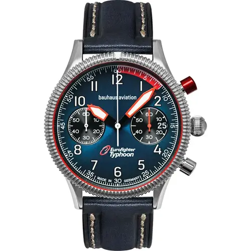 Bauhaus 2576-3 Aviation Eurofighter Typhoon horloge