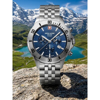 Swiss Alpine Military Swiss Alpine Military 7024.9135 Cruiser chronograaf horloge