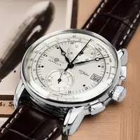 Zeppelin Zeppelin 8670-1 100 Jahre chronograaf heren horloge