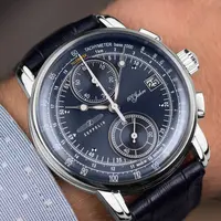 Zeppelin Zeppelin 8670-3 100 Jahre chronograaf heren horloge