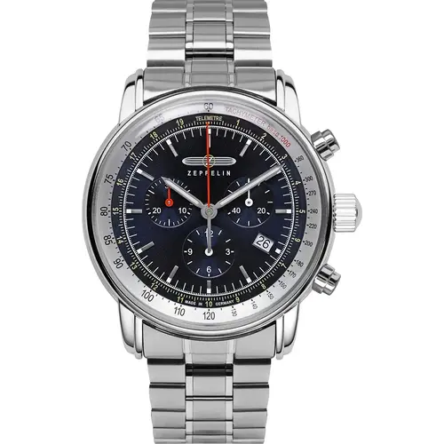 Zeppelin 8888MB-3 LZ14 Marine chronograaf heren horloge