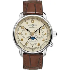 Zeppelin 9636-5 Méditerranée maanfase heren horloge