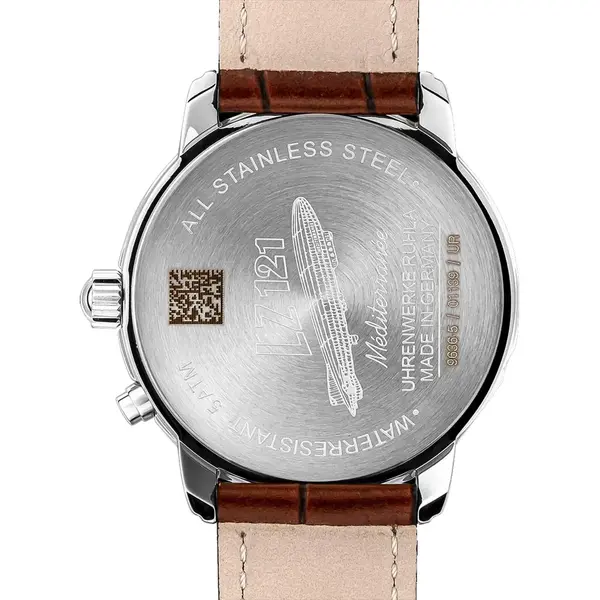 Zeppelin Zeppelin 9636-5 Méditerranée maanfase heren horloge