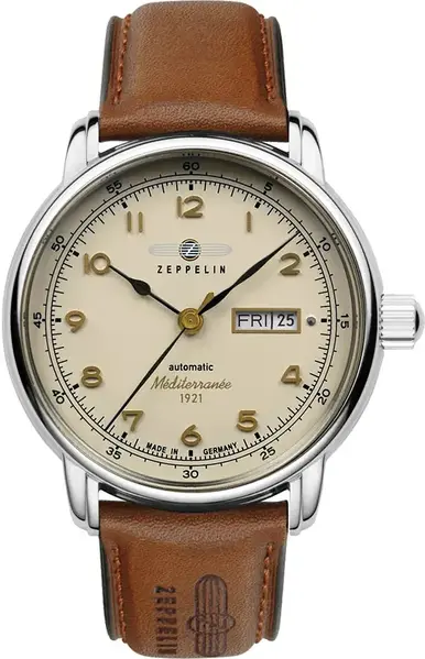 Zeppelin Zeppelin 9664-5 Méditerranée 1921 automatisch heren horloge