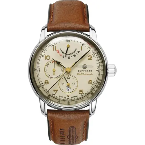 Zeppelin 9690-5 Méditerranée heren horloge