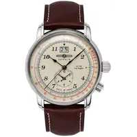 Zeppelin Zeppelin 8644-5 LZ 126 Los Angeles Dual Time heren horloge