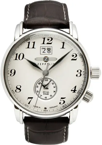 Zeppelin Zeppelin 7644-5 LZ 127 Graf Zeppelin Dual Time heren horloge