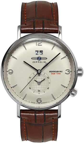 Zeppelin Zeppelin 8044-5 LZ 129 Hindenburg Dual Time heren horloge