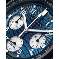 Bulova Bulova 98A329 Lunar Pilot Timascus Budii Limited horloge