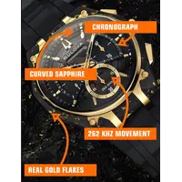 Bulova Bulova 98A328 Curv Classic Collection Gold Special Edition horloge