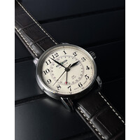 Zeppelin Zeppelin 7642-5 LZ 127 Graf Zeppelin Dual Time heren horloge