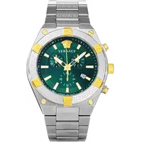 Versace Versace VESO01524 Sporty Greca chronograaf horloge 46 mm