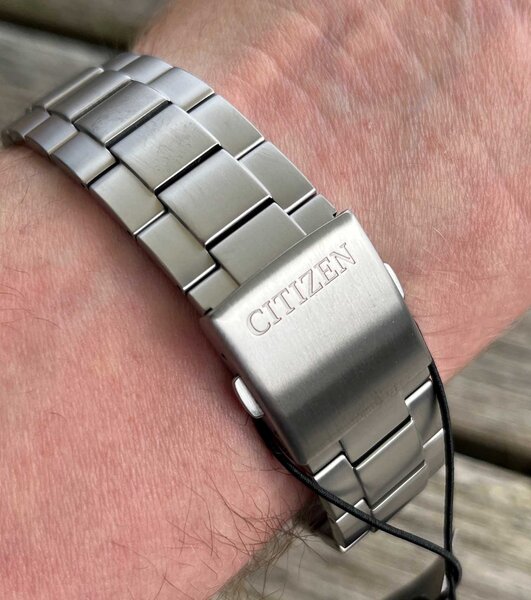 Citizen Citizen AT2590-59L Super Titanium Eco-Drive horloge 40 mm