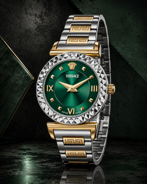 Versace Versace VEGFA0625 Mini Vanity dames horloge 27 mm