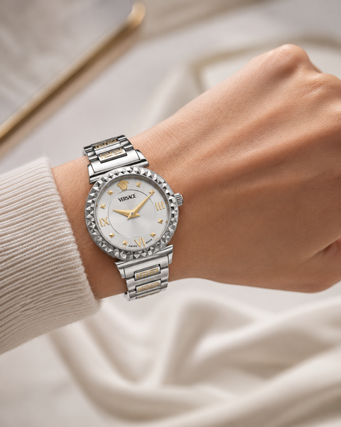 Versace Versace VEGFA0325 Mini Vanity dames horloge 27 mm