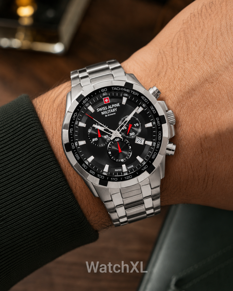 Swiss Alpine Military Swiss Alpine Military 7043.9237 horloge saffierglas