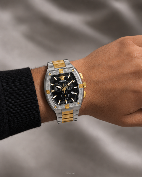 Versace Versace VESP00524 Sporty Tonneau Greca horloge 44 mm