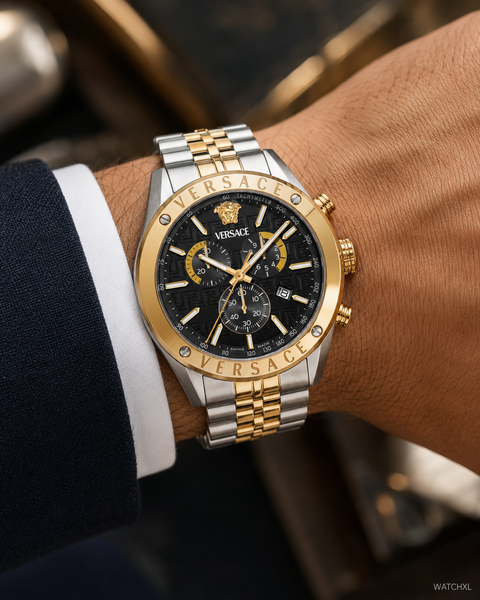 Versace Versace VEKJA0525 Athletics Chrono heren horloge 44 mm