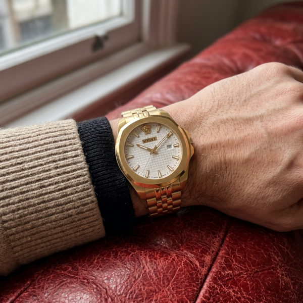 Versace Versace VEKKA0625 Versace Luxury heren horloge 42 mm