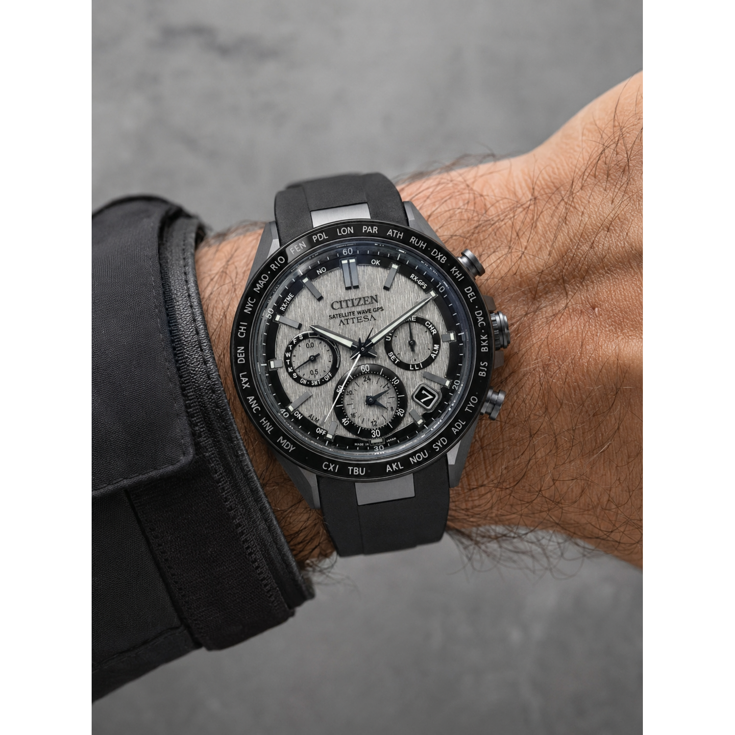 Citizen CC4055-14H Attesa Satellite Wave GPS horloge