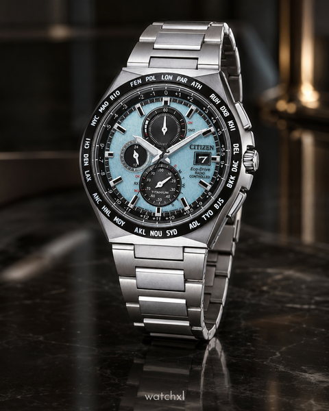 Citizen Citizen AT8238-84M Radio Controlled Super Titanium horloge
