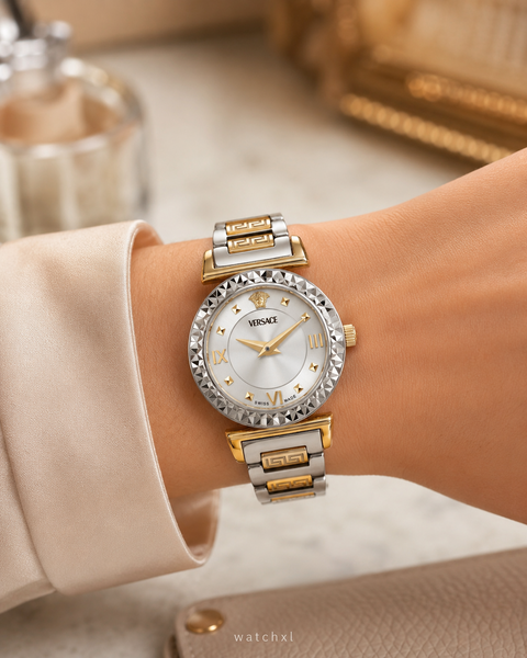 Versace Versace VEGFA0525 Mini Vanity dames horloge 27 mm