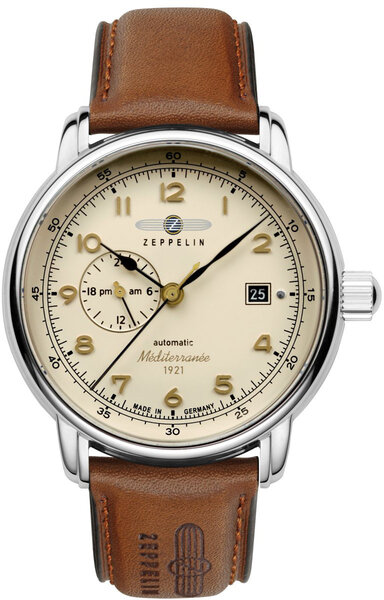 Zeppelin Zeppelin 9668-5 Méditerranée automatisch horloge 40 mm