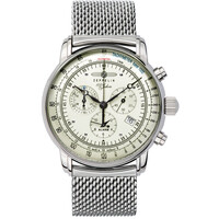 Zeppelin Zeppelin 8680M-3 100 Jahre Zeppelin chronograaf horloge 42 mm