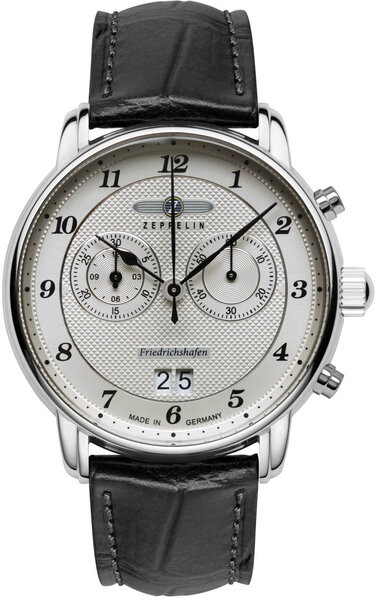 Zeppelin Zeppelin 8584-4 Friedrichshafen chronograaf horloge 40 mm