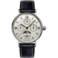 Zeppelin Zeppelin 8075-5 LZ 129 Hindenburg Mondphase horloge 36 mm
