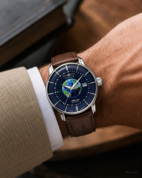 Zeppelin Zeppelin 8468-3 Atlantic automatisch horloge 42 mm