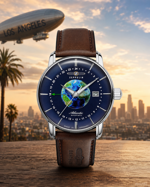 Zeppelin Zeppelin 8468-3 Atlantic automatisch horloge 42 mm