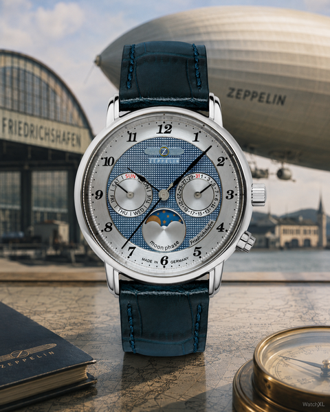 Zeppelin Zeppelin 8537-3 Friedrichshafen horloge 36 mm