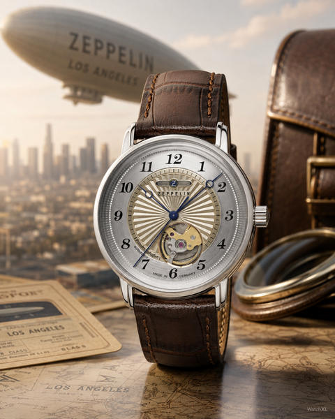 Zeppelin Zeppelin 8567-5 Friedrichshafen automatisch horloge 36 mm