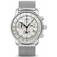 Zeppelin Zeppelin 7680M-1 100 Jahre Zeppelin chronograaf horloge 42 mm