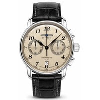 Zeppelin Zeppelin 7678-5 LZ 127 Graf Zeppelin chronograaf horloge 42 mm