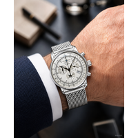 Zeppelin Zeppelin 7680M-1 100 Jahre Zeppelin chronograaf horloge 42 mm