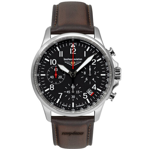 Bauhaus 27742 Aviation Tornado chronograaf horloge