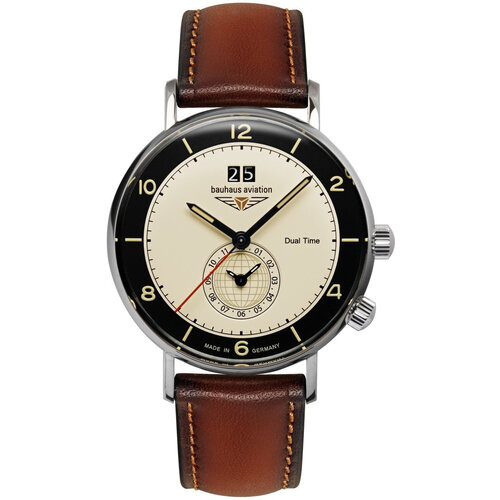 Bauhaus 24462 Aviation Vintage Pilot horloge