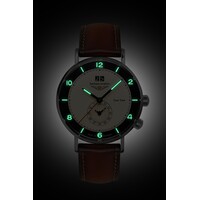 Bauhaus Bauhaus 2446-2 Aviation Vintage Pilot horloge 41 mm