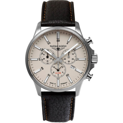 Bauhaus 28805 Aviation Titanium chronograaf horloge