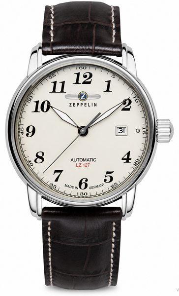 Zeppelin Zeppelin 7656-5 LZ 127 Graf Zeppelin automatisch horloge 40 mm