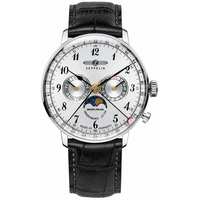 Zeppelin Zeppelin 7036-1 LZ 129 Hindenburg Mondphase horloge 40 mm
