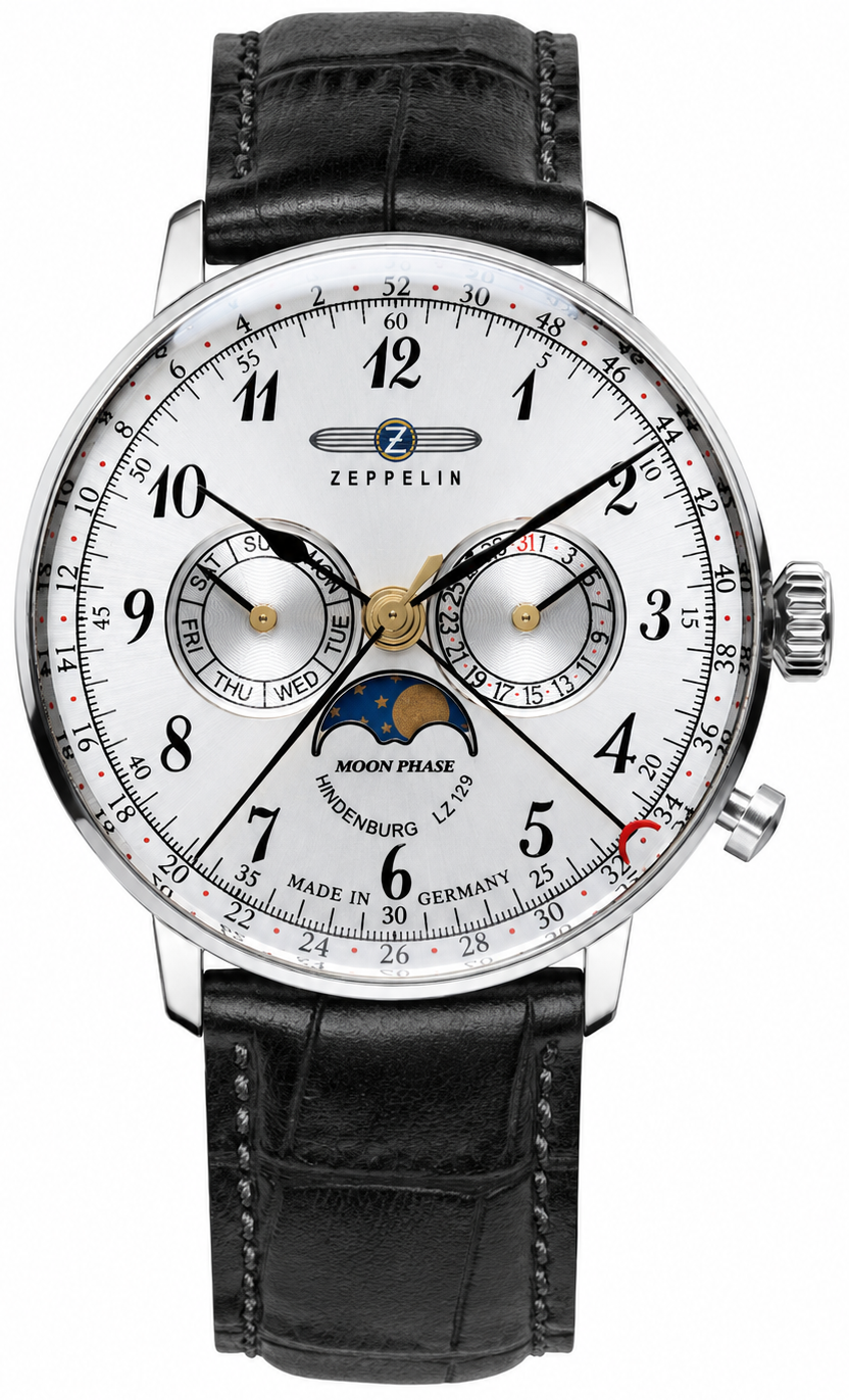 Zeppelin 70361 LZ 129 Hindenburg Mondphase horloge