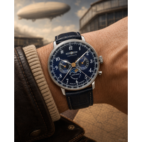 Zeppelin Zeppelin 7036-3 LZ 129 Hindenburg Mondphase horloge 40 mm