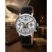 Zeppelin Zeppelin 7036-1 LZ 129 Hindenburg Mondphase horloge 40 mm