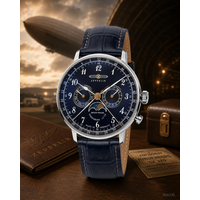 Zeppelin Zeppelin 7036-3 LZ 129 Hindenburg Mondphase horloge 40 mm