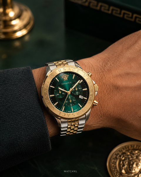 Versace Versace VEV602023 Chrono Signature heren horloge 44 mm