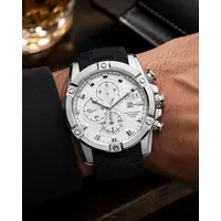 VNDX Amsterdam VNDX Young Rebel Big Boy Silver White LS33047-02 horloge