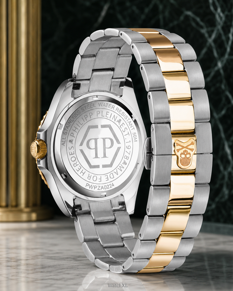 Philipp Plein Philipp Plein PWPZA0224 GMT-I Challenger Baguettes horloge